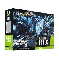 索泰（ZOTAC）GeForce® RTX 3060Ti-8GD6 霹雳版 HA 电竞设计3D游戏显独立卡