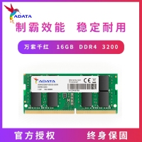 威刚（ADATA）16GB DDR4 3200 笔记本内存 万紫千红