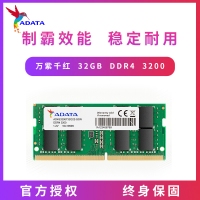 威刚（ADATA）32GB DDR4 3200 笔记本内存 万紫千红