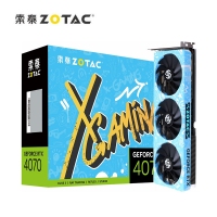 索泰（ZOTAC）RTX4070-12G X-GAMING 3D设计制作/高端游戏 电竞显卡