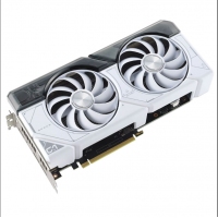 华硕（ASUS）DUAL-RTX4070-O12G-WHITE白色 电竞游戏电脑独立显卡