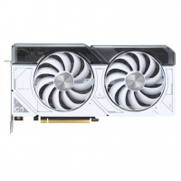 华硕（ASUS）DUAL-RTX4070-O12G-WHITE白色 电竞游戏电脑独立显卡