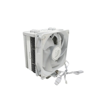天极风 J-10 四铜管CPU散热器（白色炫彩版） 双平台