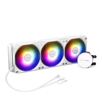 爱国者（aigo）冰魄LP360(白色) RGB一体式水冷 CPU散热器（ARGB光效/免拼接风扇/陶瓷轴心）