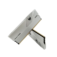 宏碁掠夺者（PREDATOR）32G(16G×2)套装 DDR5 6800频率 台式机内存条 Vesta II 炫光星舰RGB灯条(C32) 星光银