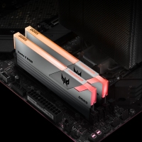 宏碁掠夺者（PREDATOR）32G(16G×2)套装 DDR5 6000频率 台式机内存条 Vesta II 炫光星舰RGB灯条(C30) 星光银