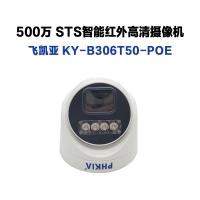 飞凯亚摄像头 KY-B305T50-POE 4MM 500万 STS智能双光全彩半球