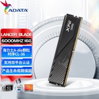 威刚(ADATA) XPG 威龙BLADE 6000 16G DDR5（黑）大马甲 海力士A代颗粒 台式机内存
