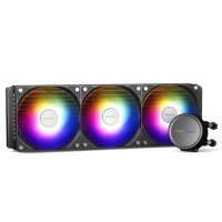 爱国者（aigo）冰魄LP360(黑色) RGB一体式水冷 CPU散热器（ARGB光效/免拼接风扇/陶瓷轴心）