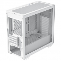 爱国者 W10 白色 中塔式电脑机箱 支持MATX主板/顶置360水冷位/钢化玻璃侧板【MATX/顶置360水冷】