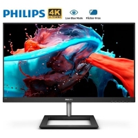 飞利浦（PHILIPS）278E1 27寸 4K超清电脑IPS显示器 广色域爱眼低蓝光设计绘图液晶显示屏