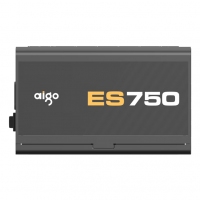 爱国者（aigo）ES750W ATX3.0 台式电脑主机箱电源（原生PCIE5.0/12VHPWR/80plus金牌/全模组设计/40系显卡）