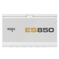 爱国者（aigo）ES850 电竞金牌全模组电脑台式机电源 ATX2.0 智能温控 台系主电容 ES850/白/850W