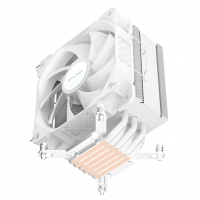 爱国者散热 冰锋600S 白色炫彩版 Intel平台 电脑台式机CPU静音散热器