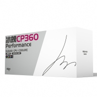 爱国者（aigo）冰魄CP Performance 360白色 1600W色5V幻彩ARGB版 一体式CPU水冷散热器