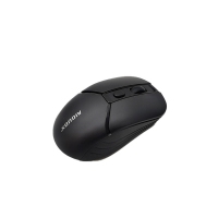 爱国心 Q301 2.4G高端电脑无线鼠标 黑色商务鼠标 办公鼠标