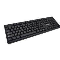 爱国心 GK-6021(黑色) 商务时尚有线键盘 办公键盘