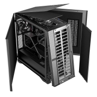 爱国者 YOGO K100 黑色 防尘降噪 宽体电脑机箱（带风扇） E-ATX主板/4090显卡/360冷排/Type-C/高分子吸音棉