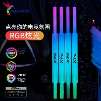 威刚(ADATA)XPG龙耀D500G 32GB(16GBX2)黑色彩包套装 DDR5 6000 C30海力士A die内存条
