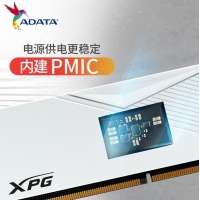 威刚（ADATA）威龙 D500白 6000 32G LANCER 内存条DDR5 XMP3.0高频电脑台式机内存条