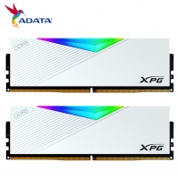 威刚XPG D500G 32G(16G*2) 6800 DDR5 DW500G (釉白) RGB 台式机内存条 海力士A-die