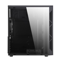 游戏风暴 雷霆T9 黑色 游戏机箱支持ATX M-ATX ITX主板/长显卡机箱