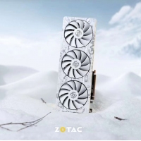 索泰（ZOTAC）GeForce RTX4070 SUPER-12GB X-GAMING OC 欧泊白光追电竞独立台式显卡