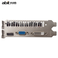 升技（abit）GT730 2G DDR3 入门级家用/办公 独立显卡 HDMI+VGA+DVI