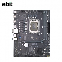 升技（abit） B760M-P 深空黑 主板 支持CPU 12100/12400F/13400