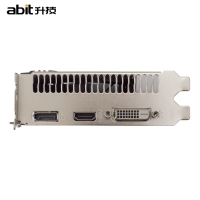 升技（abit） RX550 4G GDDR5 128bit 独立游戏显卡 HDMI+DP+DVI