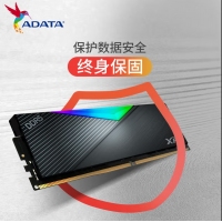 威刚XPG D500G 48G(24G*2) 6800 DDR5 DB500G (黑)RGB灯条台式电脑海力士A-DIE颗粒