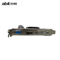 升技GT610 2G DDR3 (单风扇） HDMI+VGA+DVI显卡