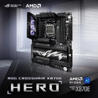 华硕ROG CROSSHAIR X870E HERO主板 支持9900X/9950X (AMD X870E/socket AM5