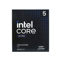 英特尔（Intel）酷睿 Ultra 5 245KF 台式机处理器 14核14线程 睿频至高可达5.2Ghz 盒装CPU