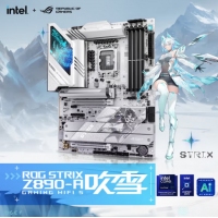 华硕ROG STRIX Z890-A GAMING WIFI S玩家国度吹雪电竞主板支持 CPU 285K/265K/265KF