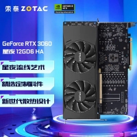 索泰（ZOTAC）RTX 3060 12GD6 星夜 HB 独立显卡 电竞游戏台式机图形 黑神话悟空高性能必备卡