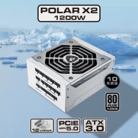 骨伽（COUGAR） POLAR X2 电脑电源 额定功率1200W 白金牌全模组机箱电源（ATX3.0/Pcie5.0）