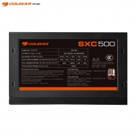 骨伽 SXC500黑色 额定500W 白牌直出 静音宽幅电脑主机电源