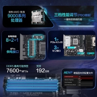 华硕PRIME B840M-A WIFI 主板 7800X3D/9800X3D/9600X(socket AM5)