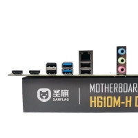 圣旗 H610M-H D4 主板 HDMI2+M.2 支持酷睿12/13代处理器